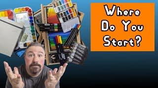 How To Start With Art / 3 Best Mediums