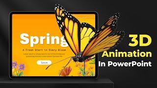 How to Make 3D Animation In PowerPoint