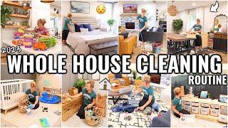 WHOLE HOUSE CLEAN WITH ME! WEEKLY CLEANING ROUTINE | 2023 CLEANING MOTIVATION