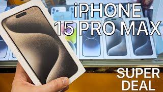 HOW I Bought a Brand New iPhone 15 Pro Max in ShenZhen In A SUPER DEAL 