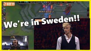 Rekkles recalls his Legendary Pentakill in Sweden