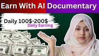 $100 PER Documentary Video | Daily Online Earning Google ads Earning |YouTube High RPM earning