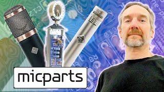 Building YOUR OWN Pro Microphones with Matt McGlynn - Mic Parts