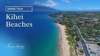 4K Drone Tour of Beaches on Maui | Kihei