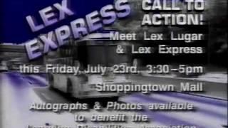 WWF Lex Lugar - Lex Express commercial - Shoppingtown Mall, DeWitt, NY July 1993