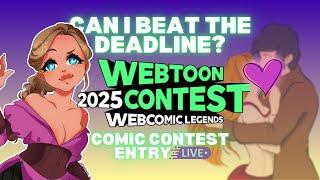 Webtoon 2025 Contest Comic Entry ⌛ Drawing Against the Clock!