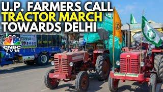 Section 144 Imposed In Noida As Farmers Conduct Tractor March | N18V | CNBC TV18