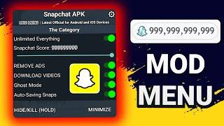 Snapchat MOD APK v9.2004 | Secret Screenshots, Hide View, Auto-Save Snaps & Boost Your Score Fast!