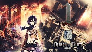 Attack on Titan / Атака Титанов Прохождение на русском #1 - Тренировки