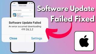 How to Fix Software Update Failed Error Occurred Downloading iOS 16.1.2/16.2