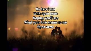 Open Arms - Journey | Lyrics #credittotherightfulownerofthismusic #musicislife #musicishappiness