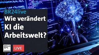 Chance oder Risiko: Wie verändert KI die Arbeitswelt? | Münchner Runde | BR24live