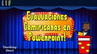 Evaluaciones gamificadas en Powerpoint // Teaching Skool