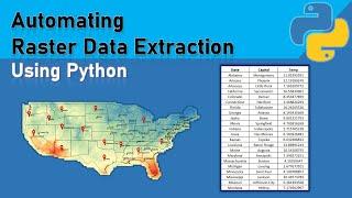 Automating Raster Data Extraction using Python