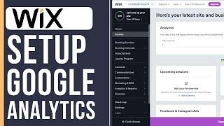 How to Setup Google Analytics on Wix Website (2024)