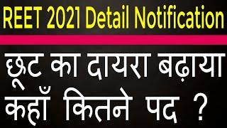 REET 2021 31000 New Teacher Recruitment Detail Notification | New Syllabus & Exam Pattern |