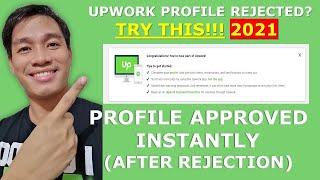 UPWORK PROFILE APPROVED IN A SECOND (Tagalog)