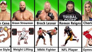 WWE Wrestlers Who Played Other Sports Before Wrestling