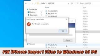 Device is Unreachable iPhone Xs/Xr/Max (All Versions) Windows 10 Fixed