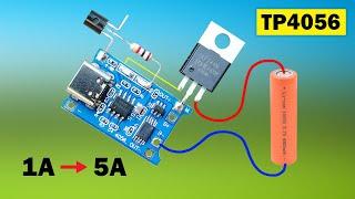 Lithium Battery charging module modification, TP4056