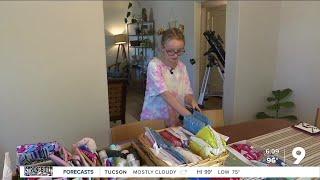 10-year-old creates care packages for the homeless
