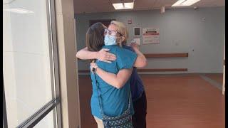 Stroke Survivor Returns to UNC Rex to Thank Care Team