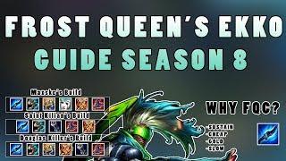 Maxske's Ekko | FROST QUEEN'S EKKO GUIDE ! (BEST SEASON 8 BUILD)