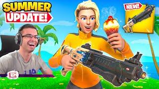 Nick Eh 30 reacts to NEW Prime Shotgun in Fortnite!