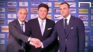 Inter Milan unveil Walter Mazzarri