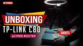 TPlink Router C80 Ac1900 Unboxing || #shorts #ytshorts #youtubeshorts