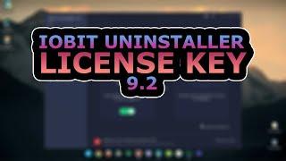 IObit Uninstaller Pro 9.2 License Key 2020 NEW