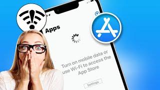 How to Turn On Cellular Data Or Use WIFI To Access The App Store