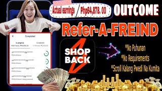 Paano kumita gamit ang SHopback Referral Code/Shopbackproofincome