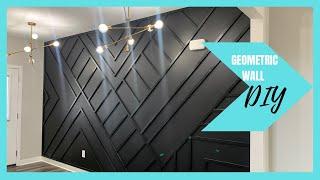 DIY Geometric Wall