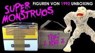 Yolanda ® Comansi ® Super Monstruos Unboxing - Teil 1 - Super Monster Figuren von 1992