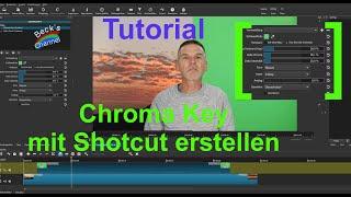 Chroma Key mit Shotcut erstellen