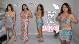 Clothes I Kept Until "I'M SKINNY" & I'm Still Not Happy *5 YEARS LATER*