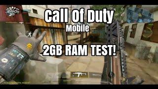 COD MOBILE 2GB ram test !