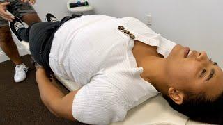 Extreme Sciatic Nerve Pain *FIRST TIME* Chiropractic Adjustment
