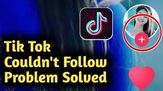 why i can't follow anyone on tiktok in english { How to solve }