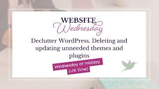 Decluttering WordPress