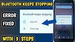 How To Fix Bluetooth Keeps Stopping Error On All Android | Za Mobile Tech