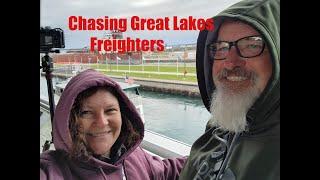 Chasing Great Lakes Freighters