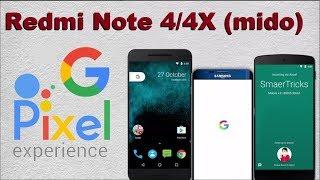 How to Update Android Oreo 8.1 PIXEL EXPERIENCE in Redmi Note 4 and4X mido