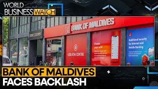 Bank of Maldives reverses foreign card rule changes | World Business Watch | WION