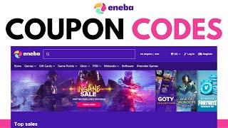 Best Eneba Coupon Codes - TOP 3 COUPON CODES (2024)