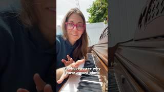 Played piano ON A MOVING TRUCK!