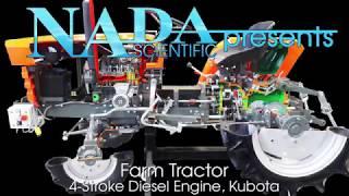 Farm Tractor, 4-Stroke Diesel Engine, Kubota - NADA Scientific