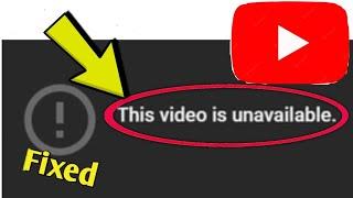 How to Fix YouTube Error. This video is unavailable. Problem Solved.