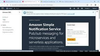 Demo - Configure CloudWatch metrics and send alert notification | SNS | AWS